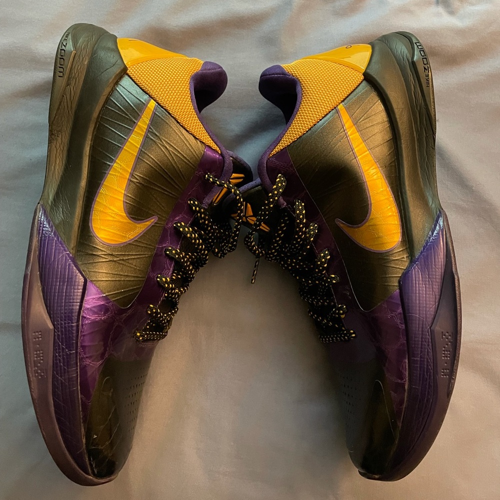 Rare 2009 Nike kobe 5! Lakers colorway